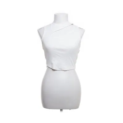Crop top (White) from Pigalle Cotton, Elastane