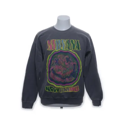 Collegetröja (Grå, Flerfärgad) från Nirvana Bomull, Polyester