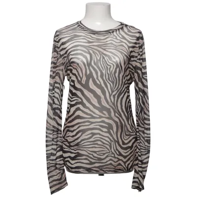 Top (Sort, Beige) fra Black Colour Elastan, Polyester