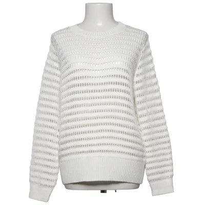 Sweater (Hvid) fra Marc Aurel Bomuld, Metallfiber, Polyamid