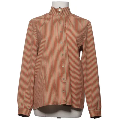 Bluse (Beige, Rød) fra Mario Rosella
