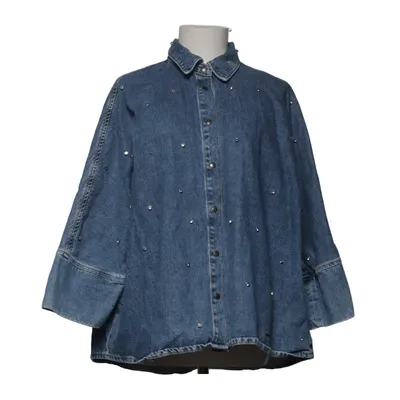 Jeansskjorta (Blå) från ONLY Blue Denim Bomull