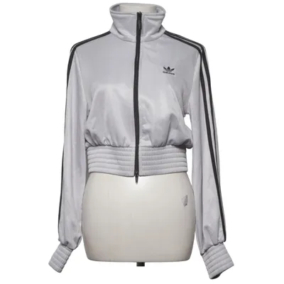 Sports jacket (Gray, Black) from Adidas Originals Cotton, Recycled polyester