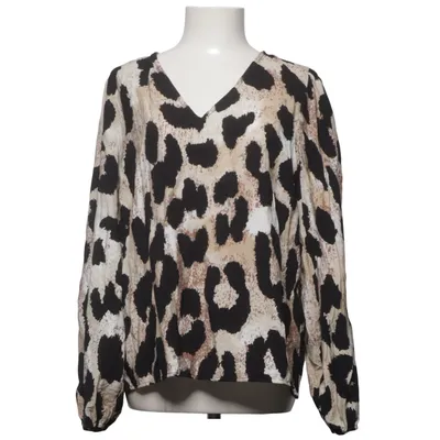 Blouse (Black, Beige, Multicolored) from Object Polyamide, Viscose