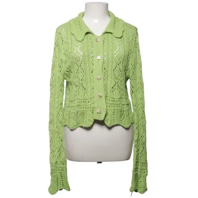 Cardigan (Groen) van Zara Katoen