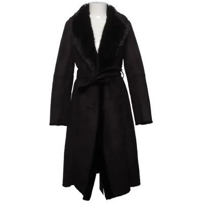 Veste en peau de mouton retournée (Noir) de Hobbs Acrylique, Polyester