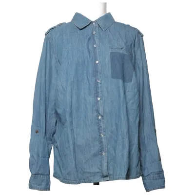 Denim shirt (Blue) from John Baner Cotton