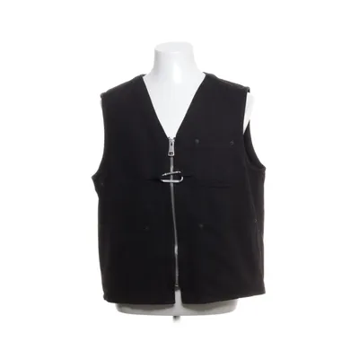 Denim vest (Black) from Hugo Cotton