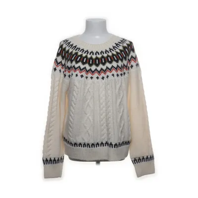 Tröja (Vit, Flerfärgad) från Holly & Whyte by Lindex Akryl, Merinoull