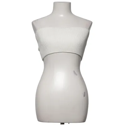 Top tube (Blanc) de Do My Self Élasthane, Polyester