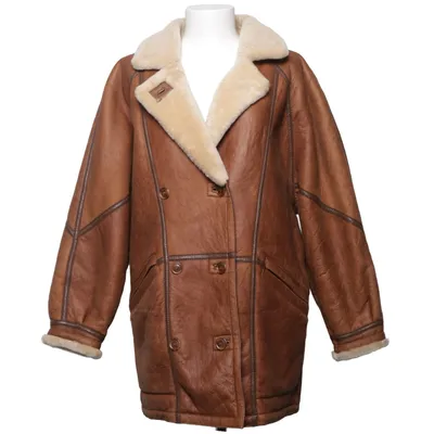 Shearlingjacka (Brun, Beige) från Christ Skinn