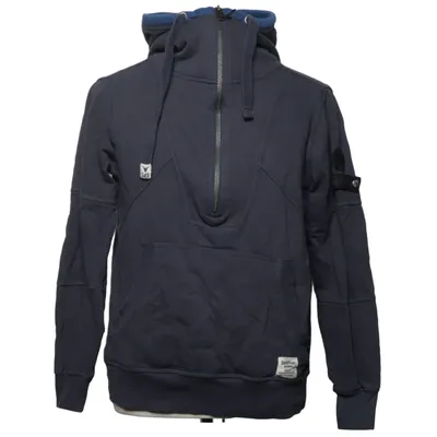 Capuchon sweater (Blauw) van Sons of Owen Katoen