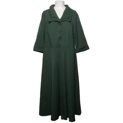 Dress (Green) from Miss Candyfloss Elastane, Polyester, Viscose