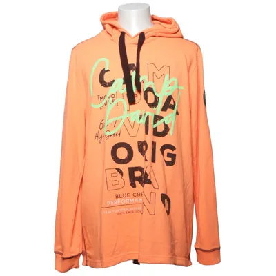 Huvtröja (Orange, Svart, Grön) från Camp David Bomull, Polyester