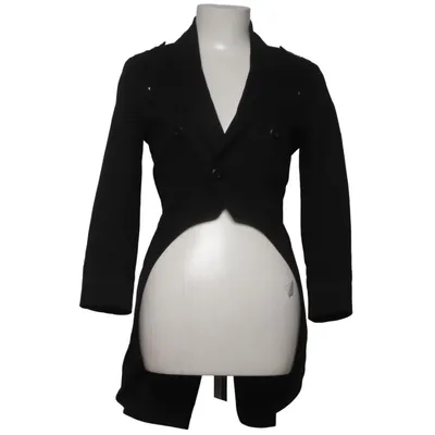 Tailcoat jacket (Black) from Mango Acetate, Cotton, Elastane, Polyester
