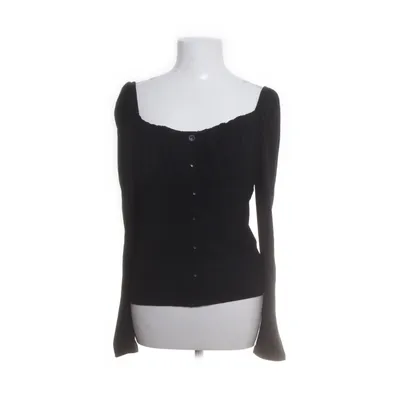 Blouse (Black) from Bubbleroom Elastane, Polyester, Viscose