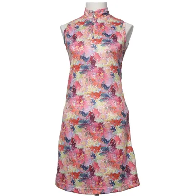 Dress (Pink, Multicolored) from Daily Sports Polyester
