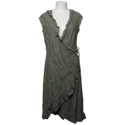 Wrap dress (Green) from Isolde Linen