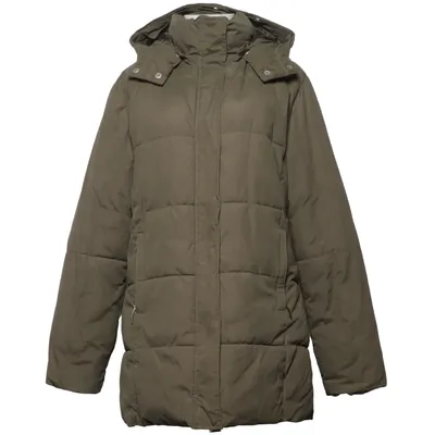 Veste d'hiver (Vert) de Casual Coton, Polyester