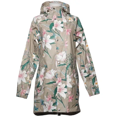 Raincoat (Beige, Multicolored) from Swedemount Polyester, Polyurethane