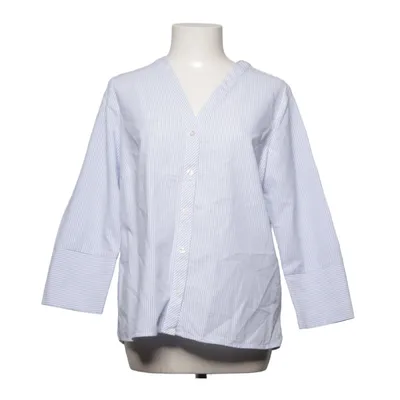 Blus (Blå, Vit) från Essentials by Tchibo Ekologisk bomull