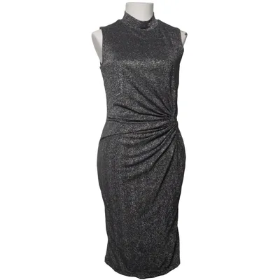 Jurk (Grijs) van Only One Metallvezel, Viscose