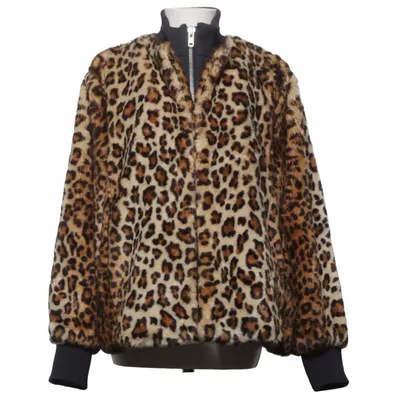 Jacka (Brun, Svart, Beige) från Ganni Akryl, Polyester