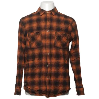 Chemise en flanelle (Orange, Noir) de Denim Day Coton
