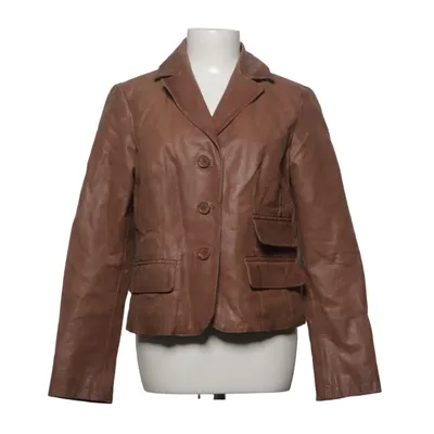Leather blazer (Brown) from Laura Scott Leather