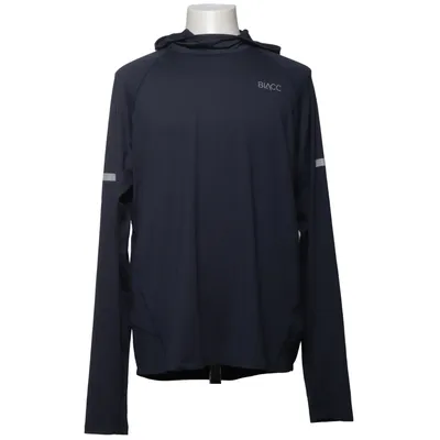 Hoodie (Blue) from Blacc Elastane, Polyester