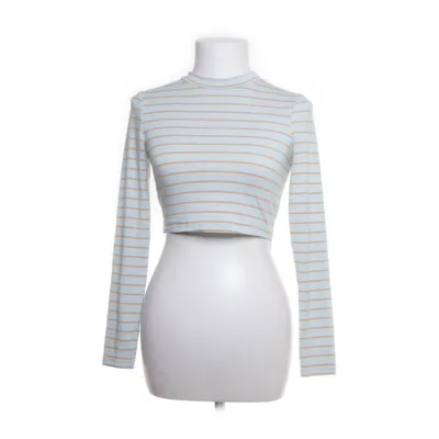 Crop top (Blue, Yellow) from Collusion Elastane, Polyester, Viscose