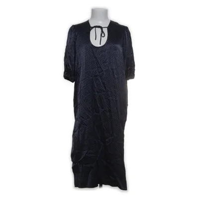 Robe (Bleu, Blanc) de Ganni Viscose