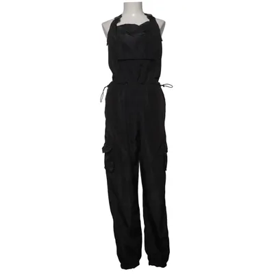 Hängselbyxor (Svart) från Rising Polyester