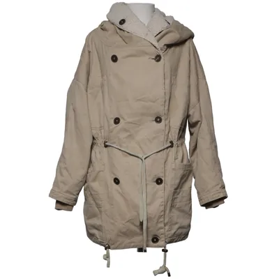 Parka (Beige) van Jeane Blush Katoen, Polyester