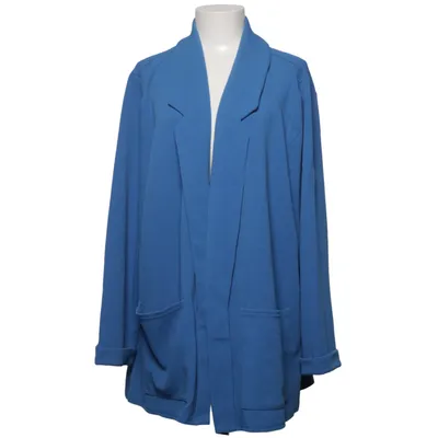 Cardigan (Blue) from ONLY Carmakoma Elastane, Polyester