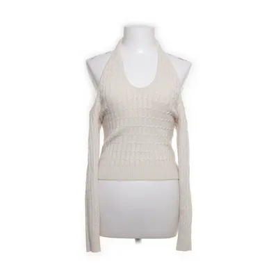 Haltertop (Beige) van Abercrombie & Fitch Katoen, Elastaan, Nylon, Viscose