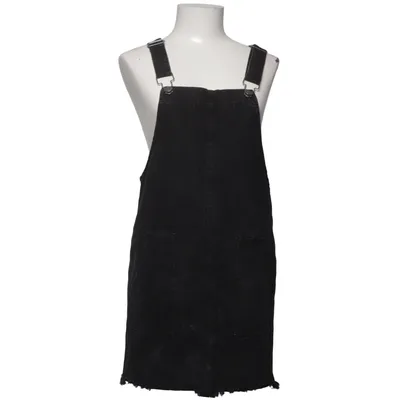 Dungaree dress (Black) from Garage Cotton