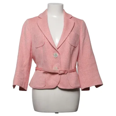 Blazer (Rouge, Blanc) de Rena Lange Cupro