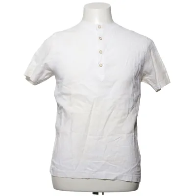 T-shirt (Beige, Blanc) de Hamaki Ho Coton, Lin