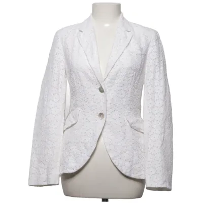 Blazer (Hvid) fra Teenflo Bomuld, Polyamid
