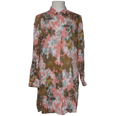 Skjortekjole (Pink, Grøn, Flerfarvet) fra Pep Viscose