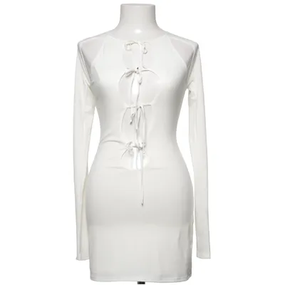 Klänning (Vit) från With Jéan Elastan, Polyester