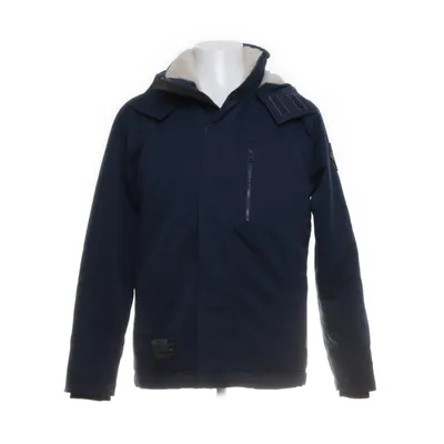 Winter jacket (Blue) from Hollister California Polyester, Faux fur