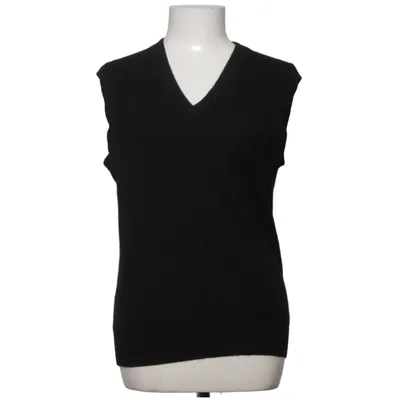 Pull sans manches (Noir) de Cashmere Cachemire