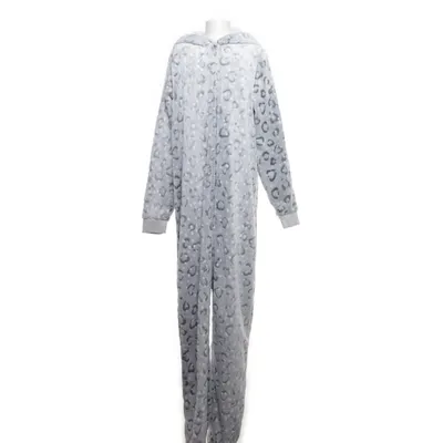 Mjukisdräkt (Grå, Vit) från Lindex Polyester