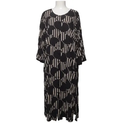Kleid (Schwarz, Beige) von Gozzip Viskose