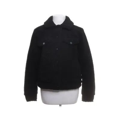 Winterjas (Zwart) van Mango Casual Katoen, Polyester