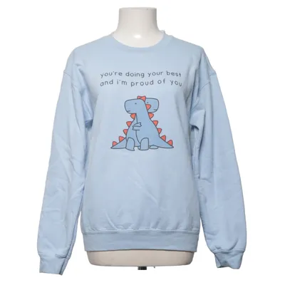Sweatshirt (Blauw) van Gildan Katoen, Polyester