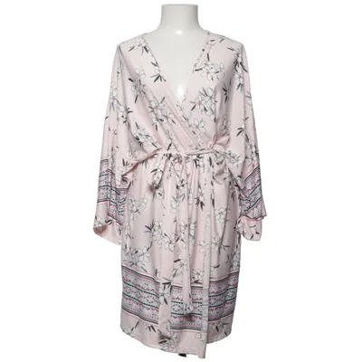Morgenkåbe (Pink, Hvid, Sort) fra Linea Donatella Elastan, Polyester