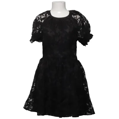 Kjole (Sort) fra Topshop Petite Polyester, Viscose